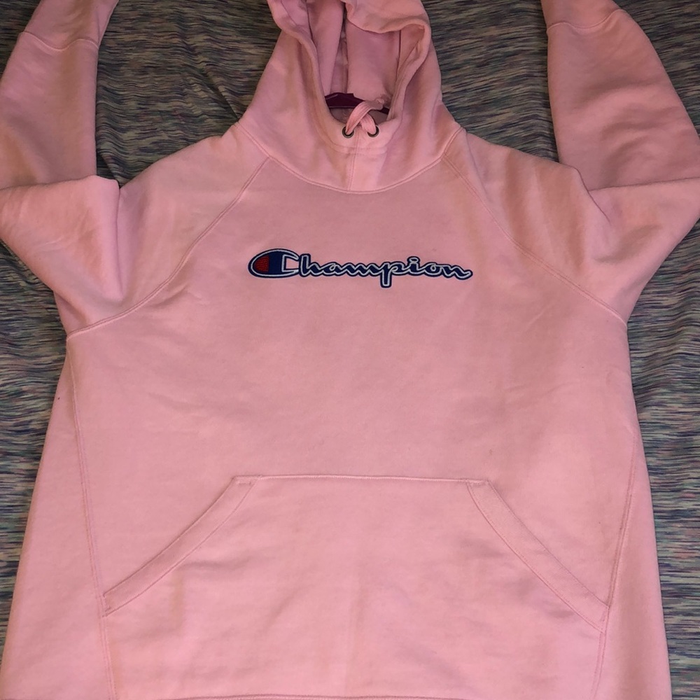 Pink Champion Hoodie FIRM PRICE